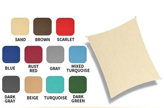 Backyard Sun Shade Rectangle Sail more design