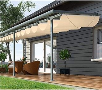 Pergola Wysuwana markiza przeciwsłoneczna Żagiel